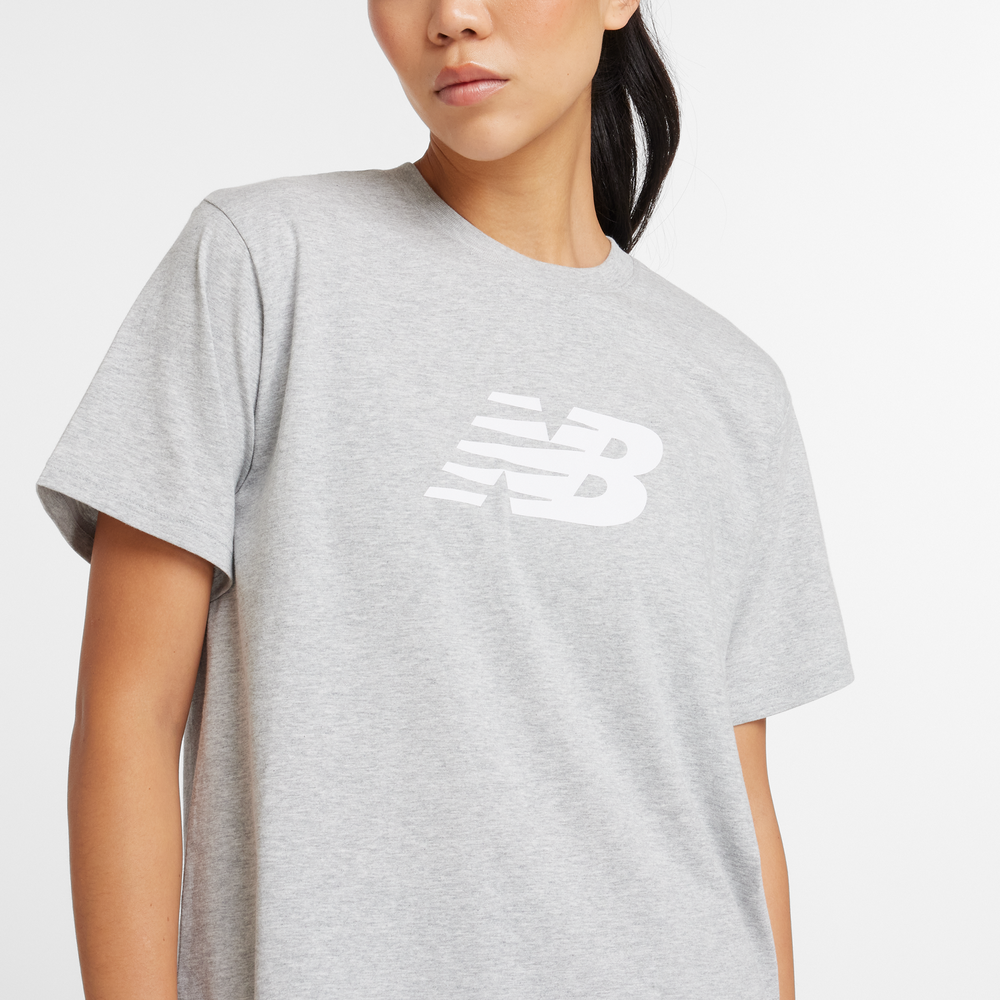 Dámské tričko New Balance WT43583AG – šedé