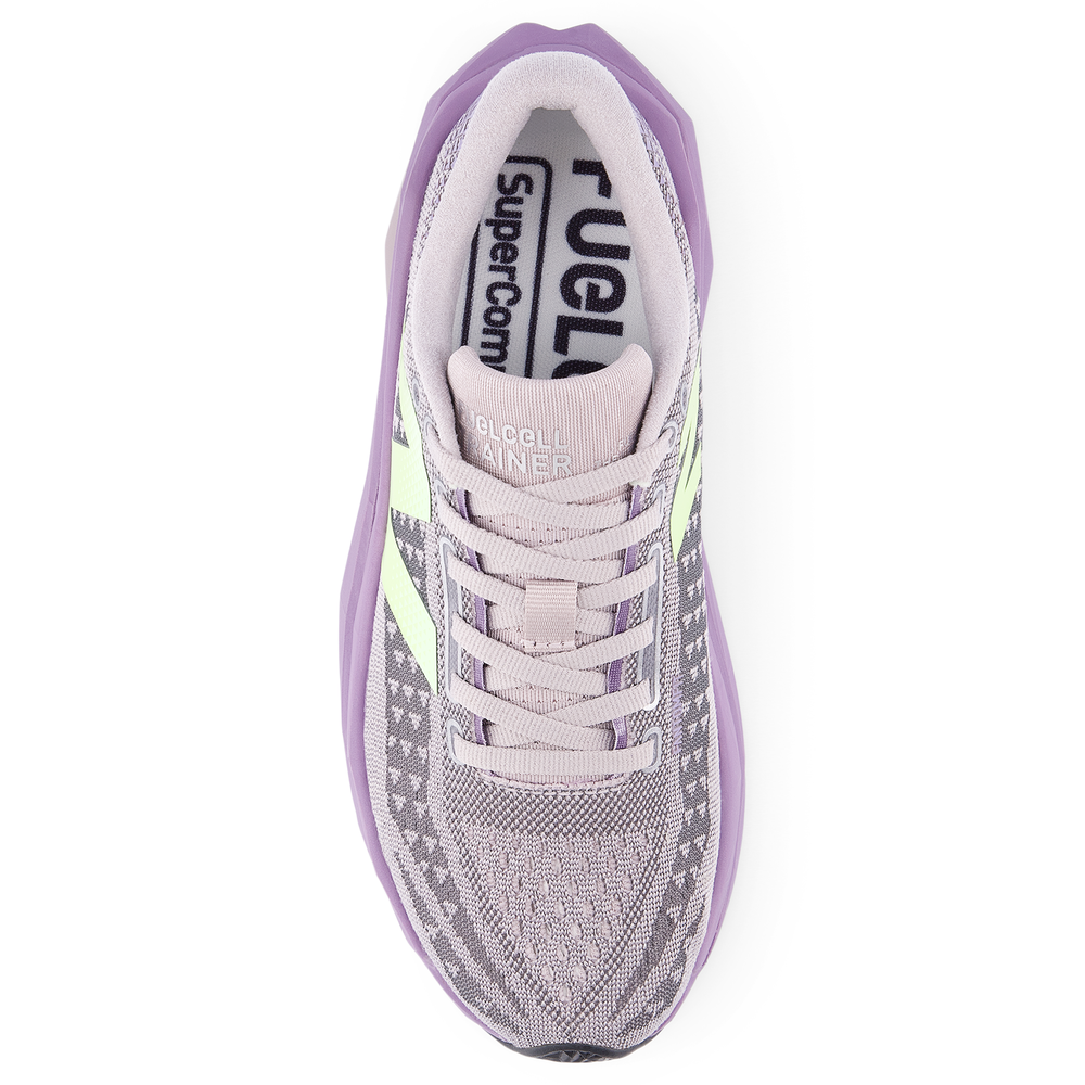 Dámské běžecké boty New Balance FuelCell SuperComp Trainer v3 WRCX7RC – fialové