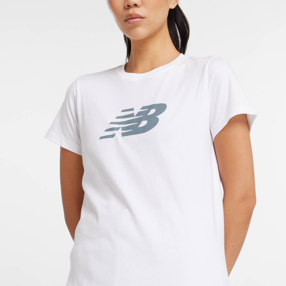 Dámské tričko New Balance WT43582WT – bílé