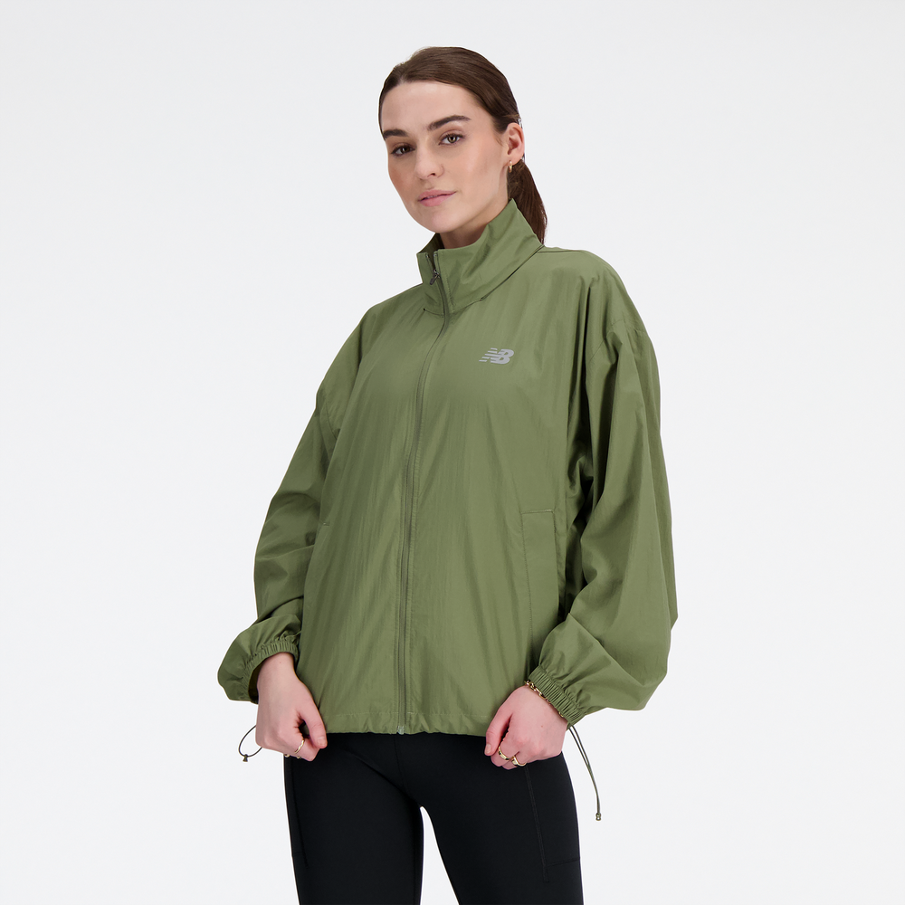Dámská bunda New Balance WJ41553DEK – zelené