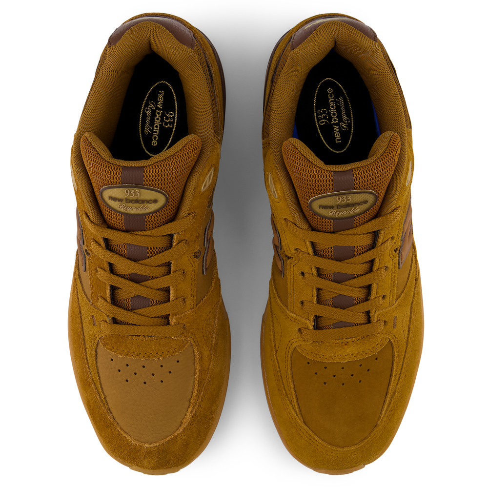 Unisex boty New Balance Numeric UN933LRO – hnědý
