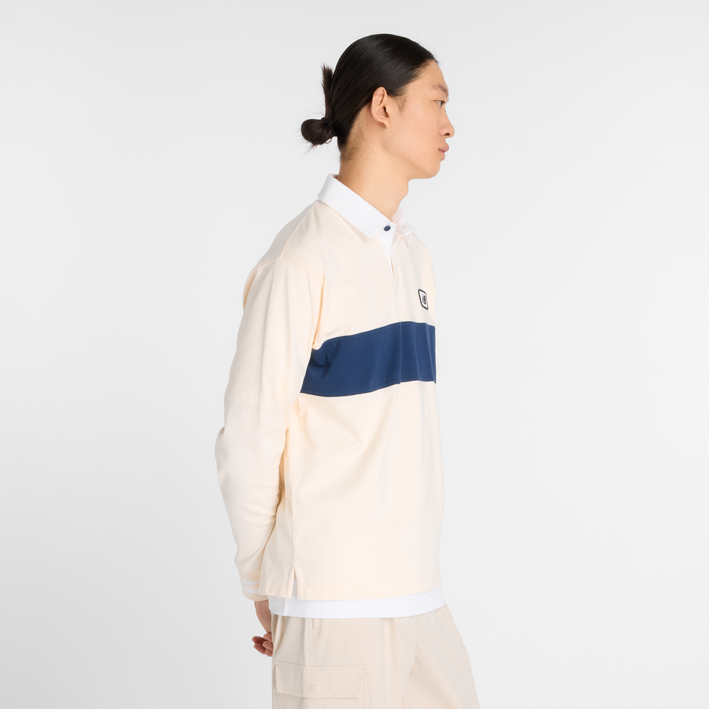 Pánské tričko New Balance MT53533PEF – béžové