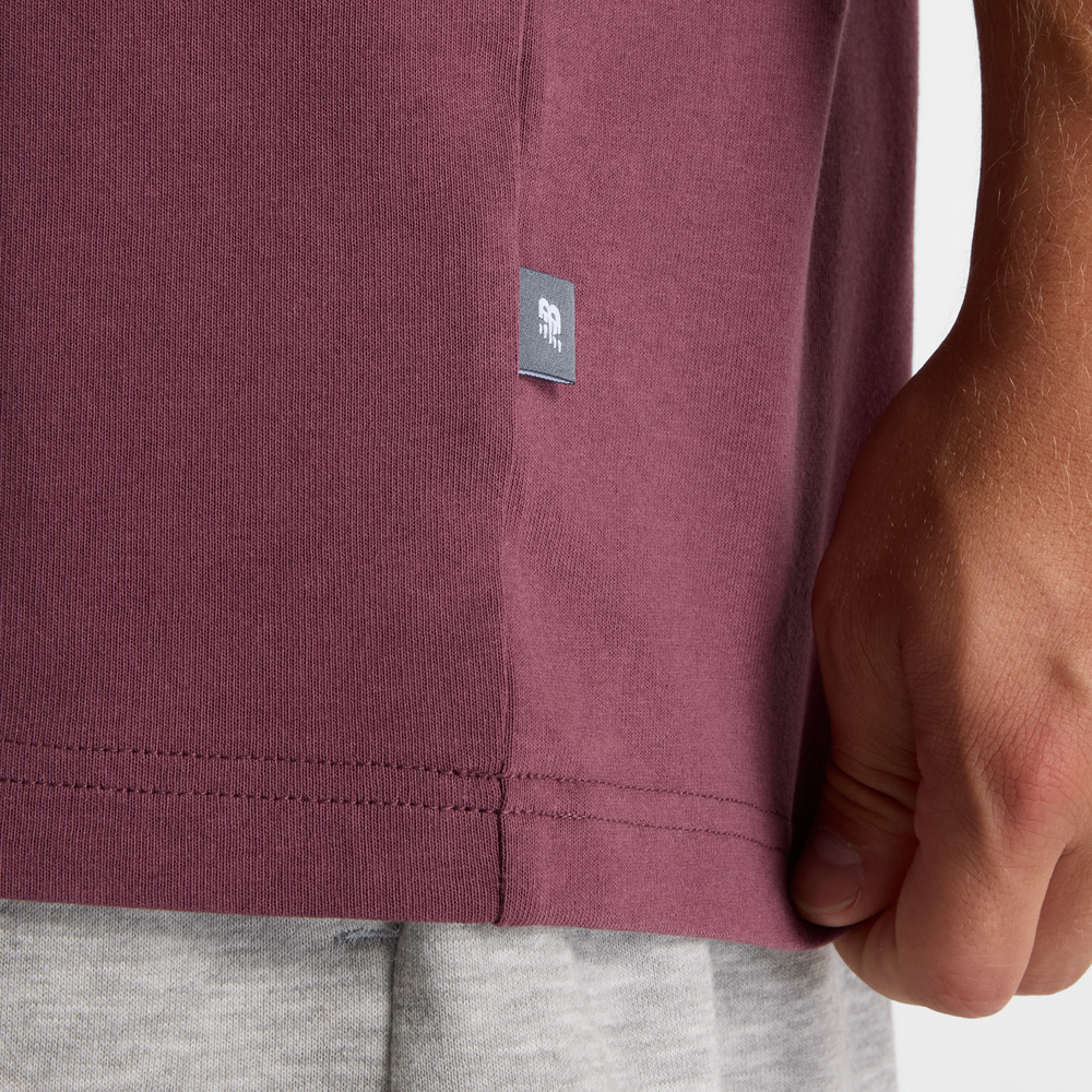 Pánské tričko New Balance MT51962FDP – bordó