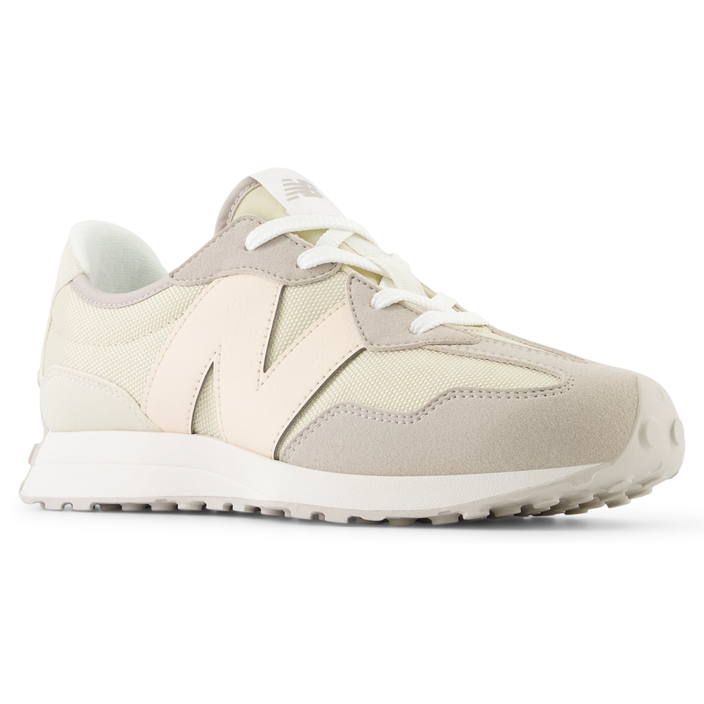 Dětské boty New Balance GS327FM – béžové