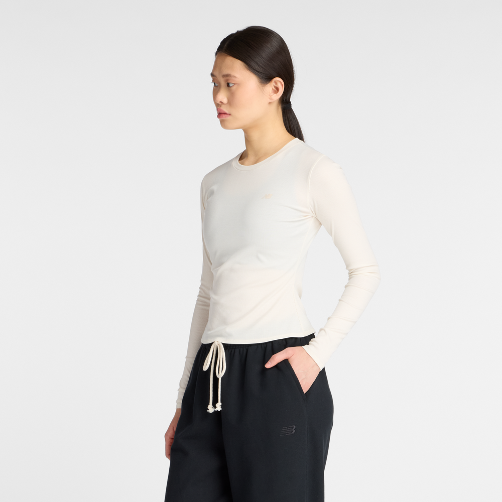 Dámské tričko New Balance WT53133PEF – béžové