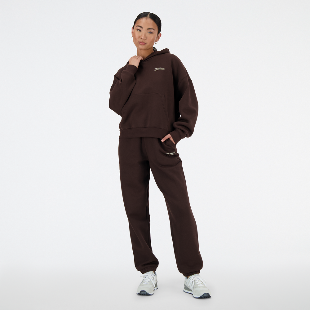 Dámské kalhoty New Balance WP33513KCF – hnědý