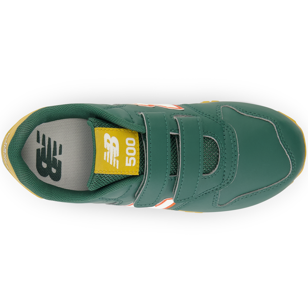 Dětské boty New Balance PV500GG1 – zelené