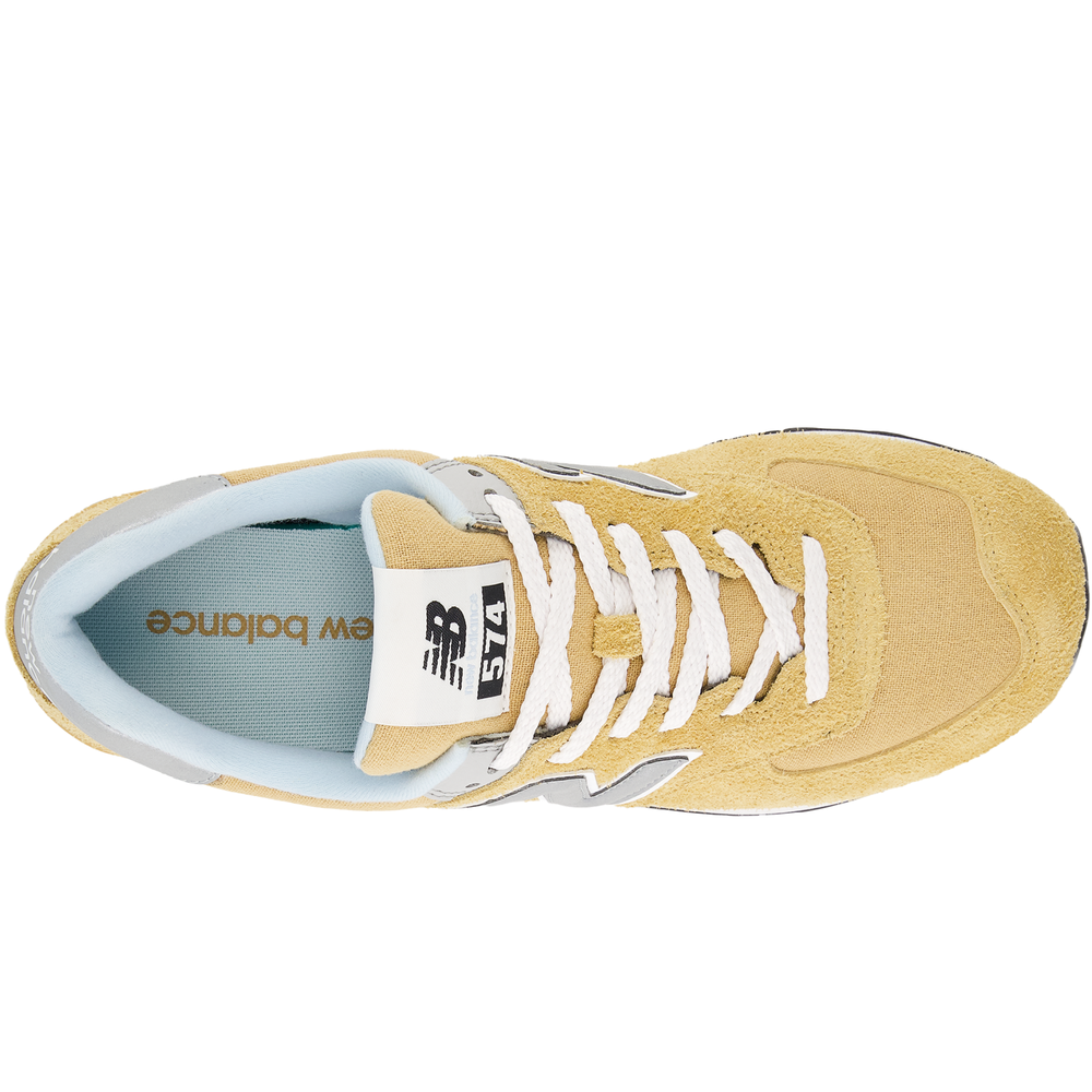 Boty unisex New Balance U574PGW – žluté
