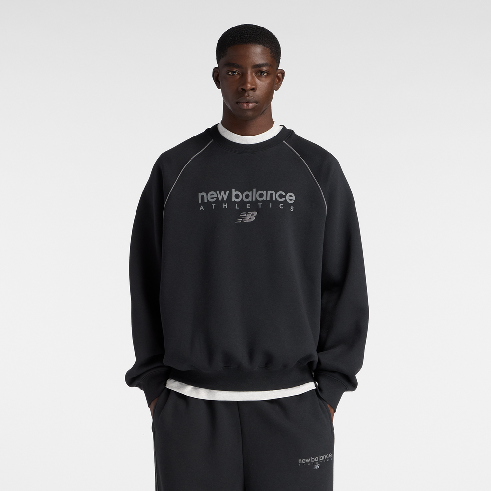 Pánská mikina New Balance MT61U4JOBK – černé