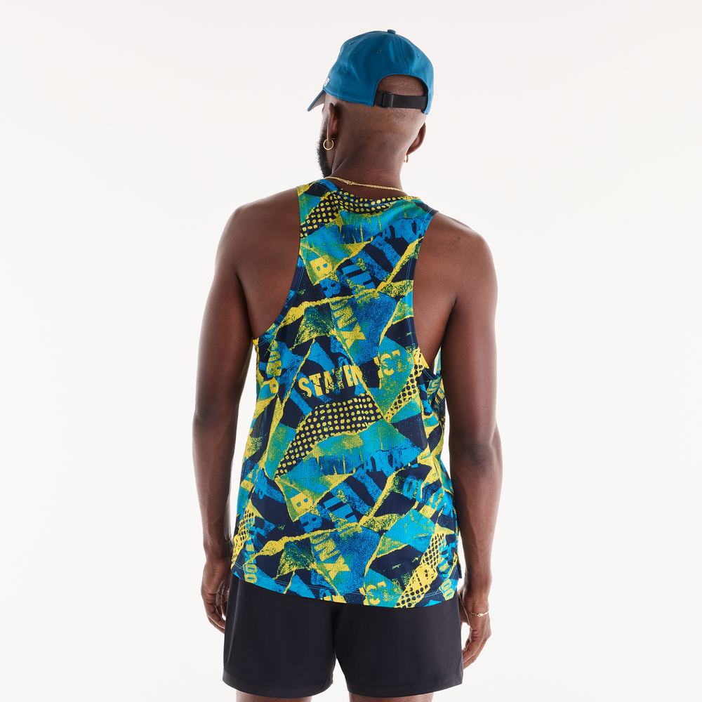 Pánské tričko New Balance NYC Marathon RC Essential – různobarevné