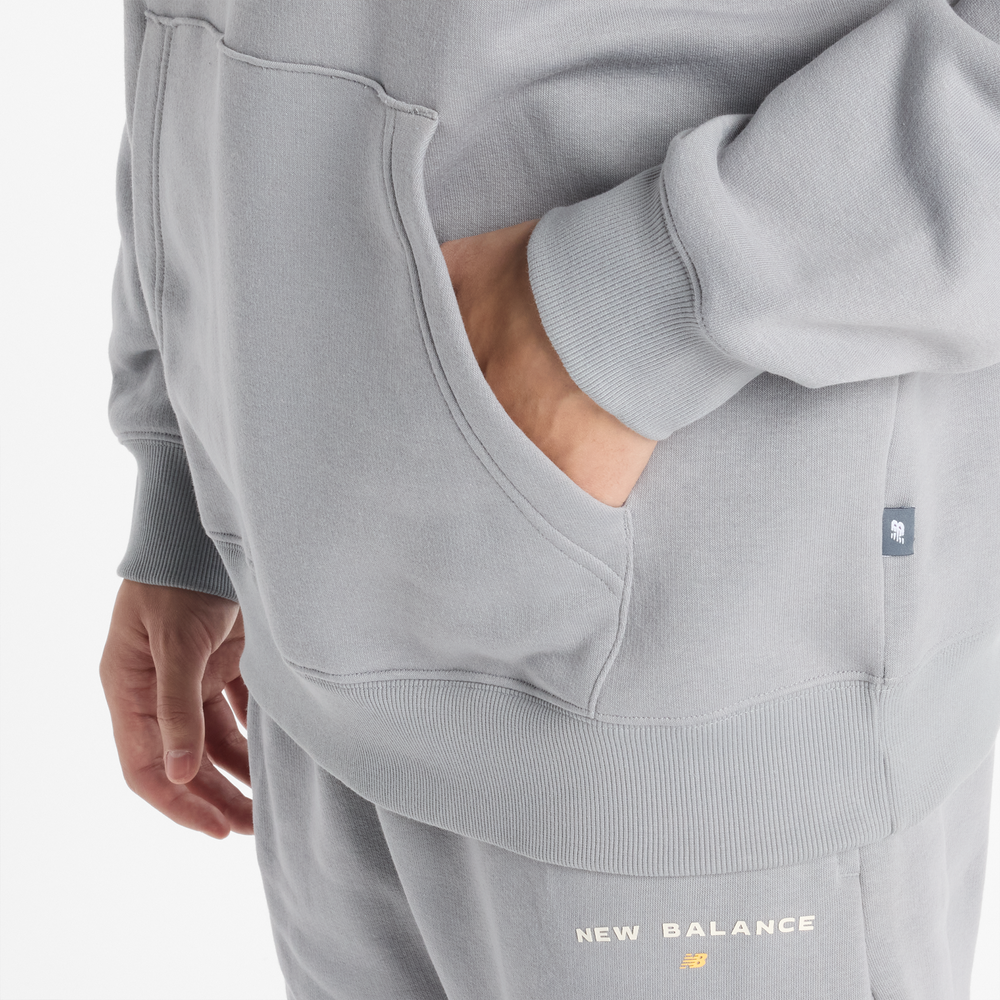 Pánská mikina New Balance MT51516YST – šedé