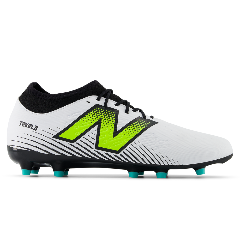 Pánské kopačky New Balance TEKELA MAGIQUE FG V4+ ST3FH45 – bílé