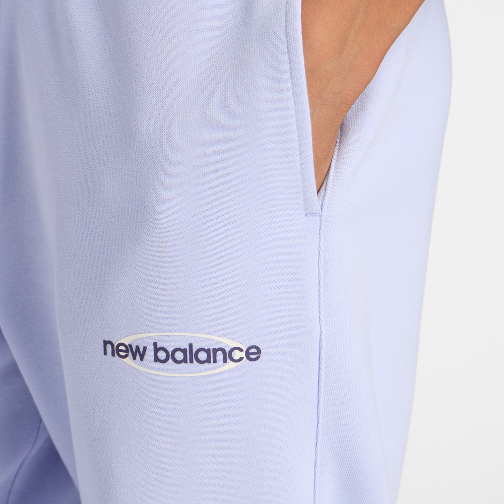 Dámské kalhoty New Balance WB61D3EADYK – fialové