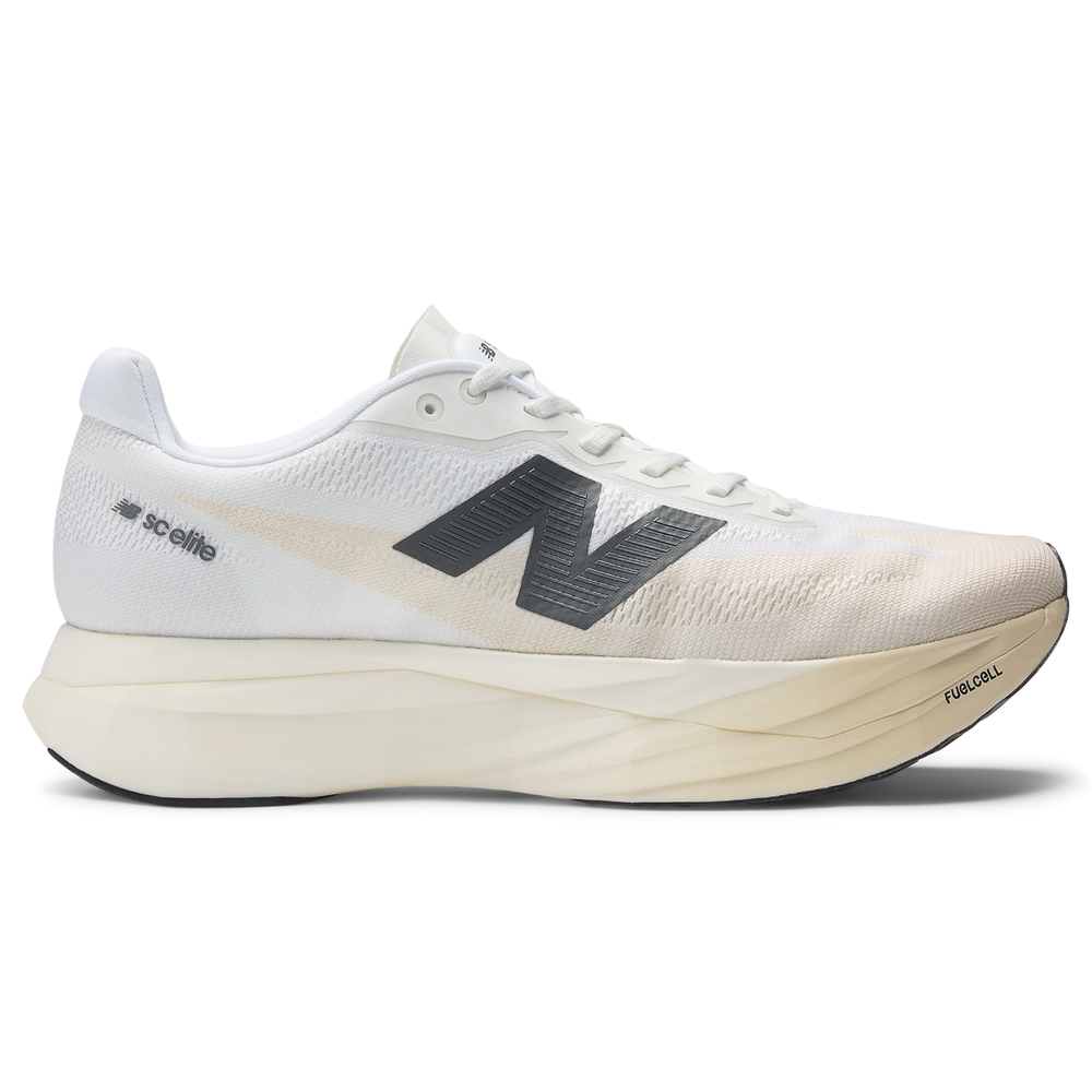 Boty na běhání New Balance FuelCell SC Elite V5 MRCELLD5 – bílé