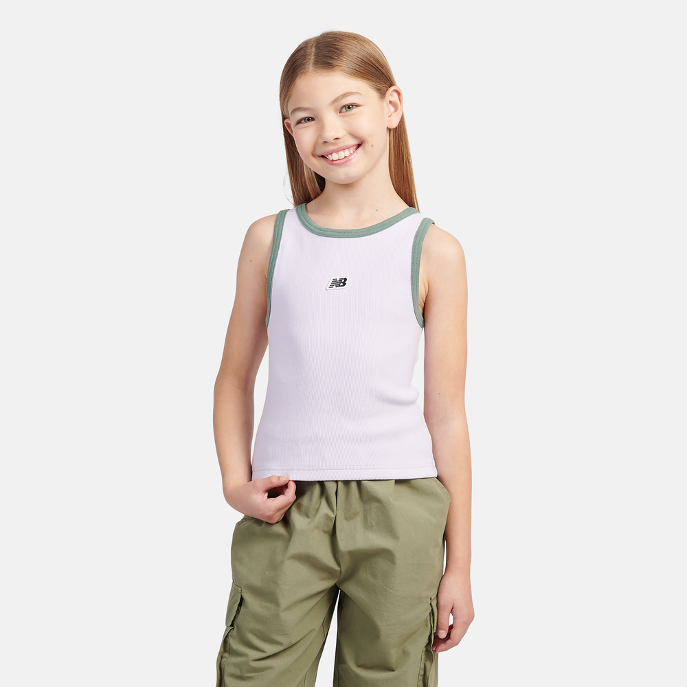 Dětské tričko New Balance LAKG0139RIG – růžové