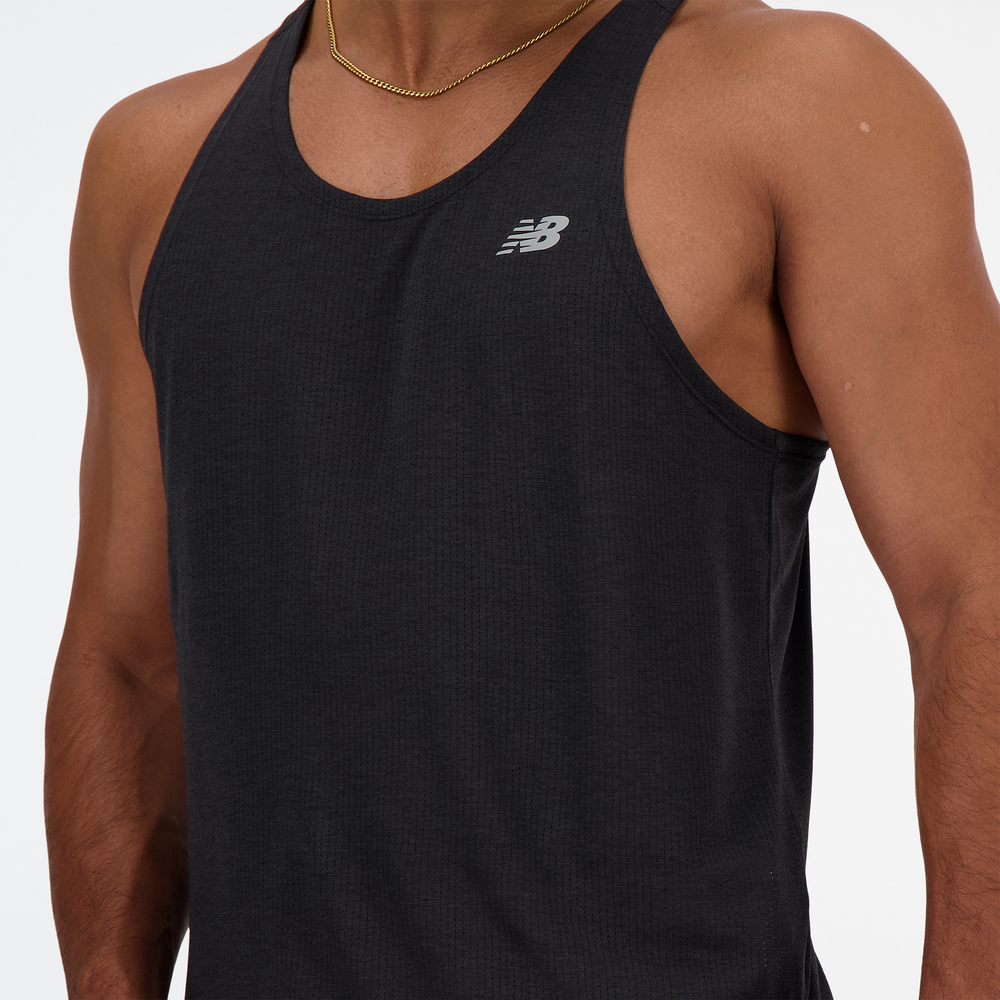 Pánské tričko New Balance MT41250BK – černé