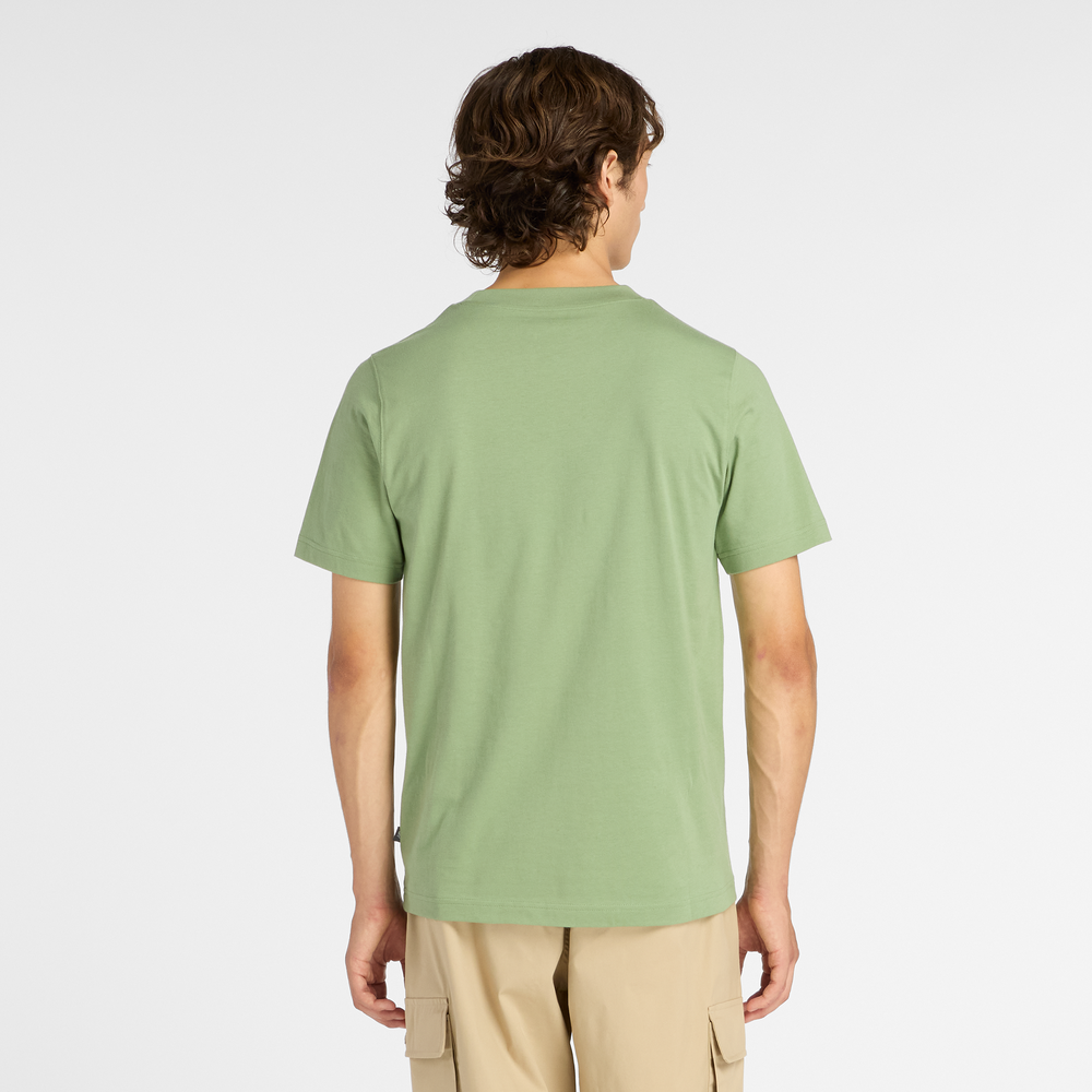 Pánské tričko New Balance MT61778SAAR – zelené