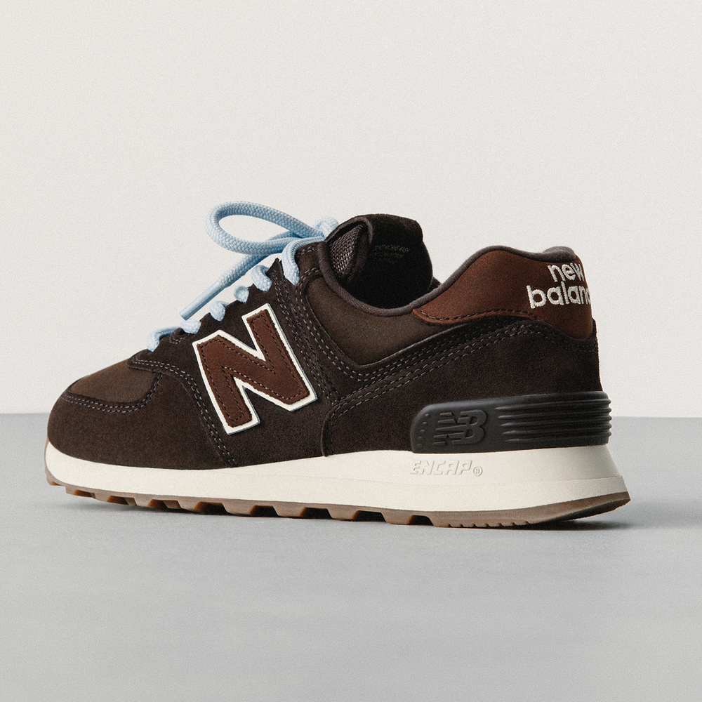 Dámské boty New Balance W57474P – hnědý