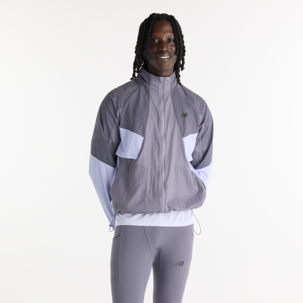Pánská bunda New Balance MJ62U0O1OFG – šedé