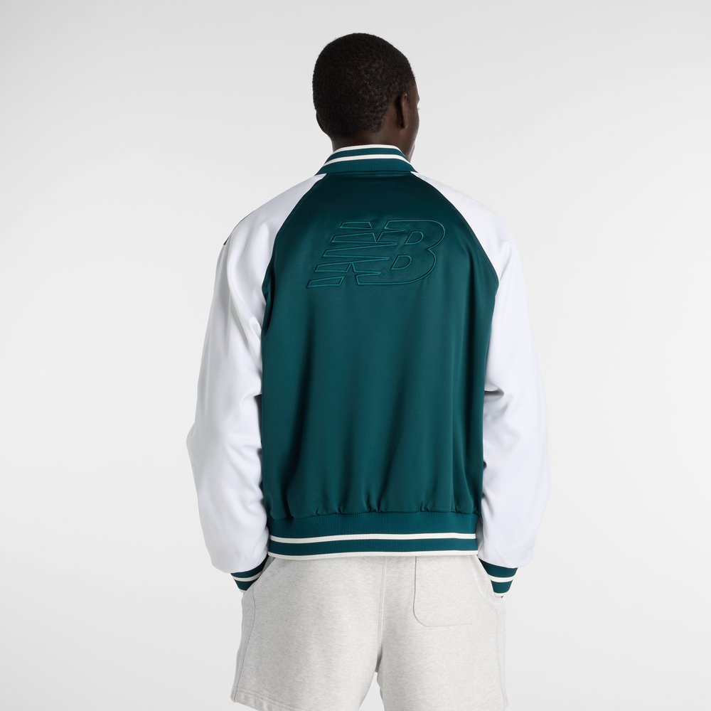 Pánská bunda New Balance MJ6102R7AAV – zelené