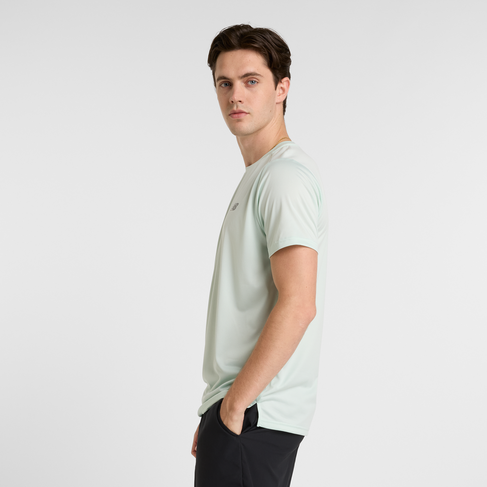 Pánské tričko New Balance MT41222CYS – mátové