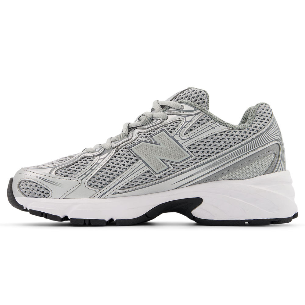 Dětské boty New Balance GR740SG – šedé