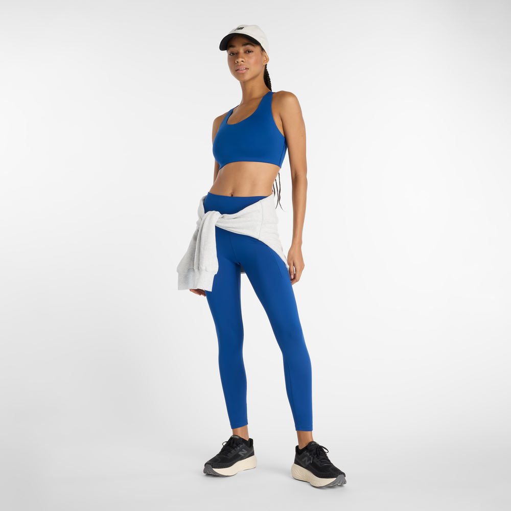 Dámské legíny New Balance WP51268GAB – modré