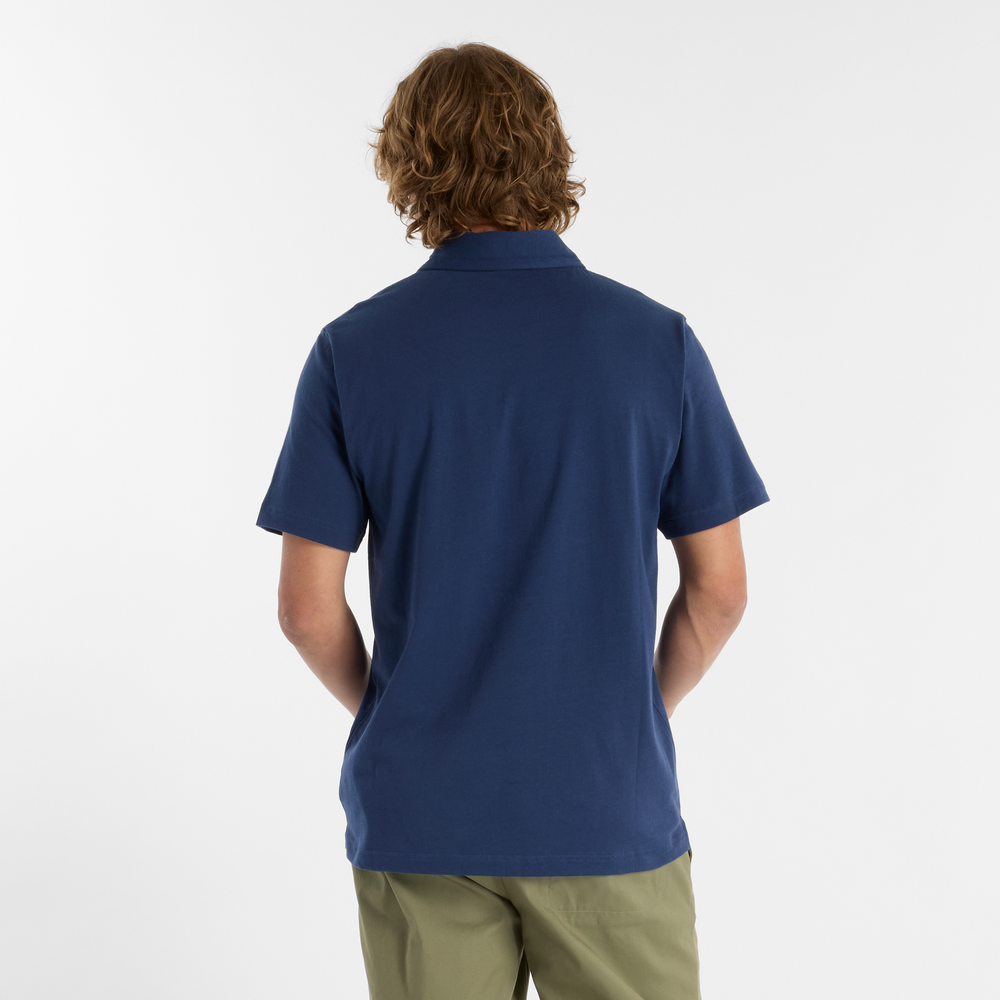 Pánské tričko New Balance MT51504NNY – tmavomodrá