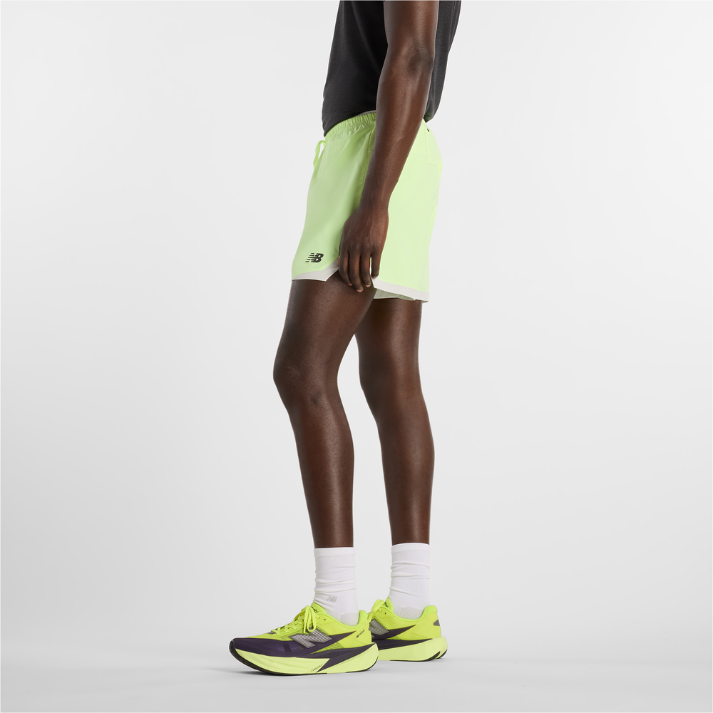 Pánské šortky New Balance MB6180TAAFG – zelené