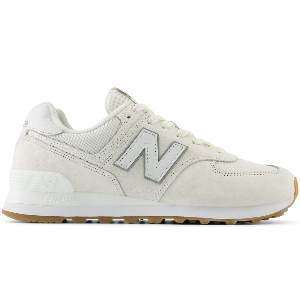 Unisex boty New Balance U574RAD – bílé