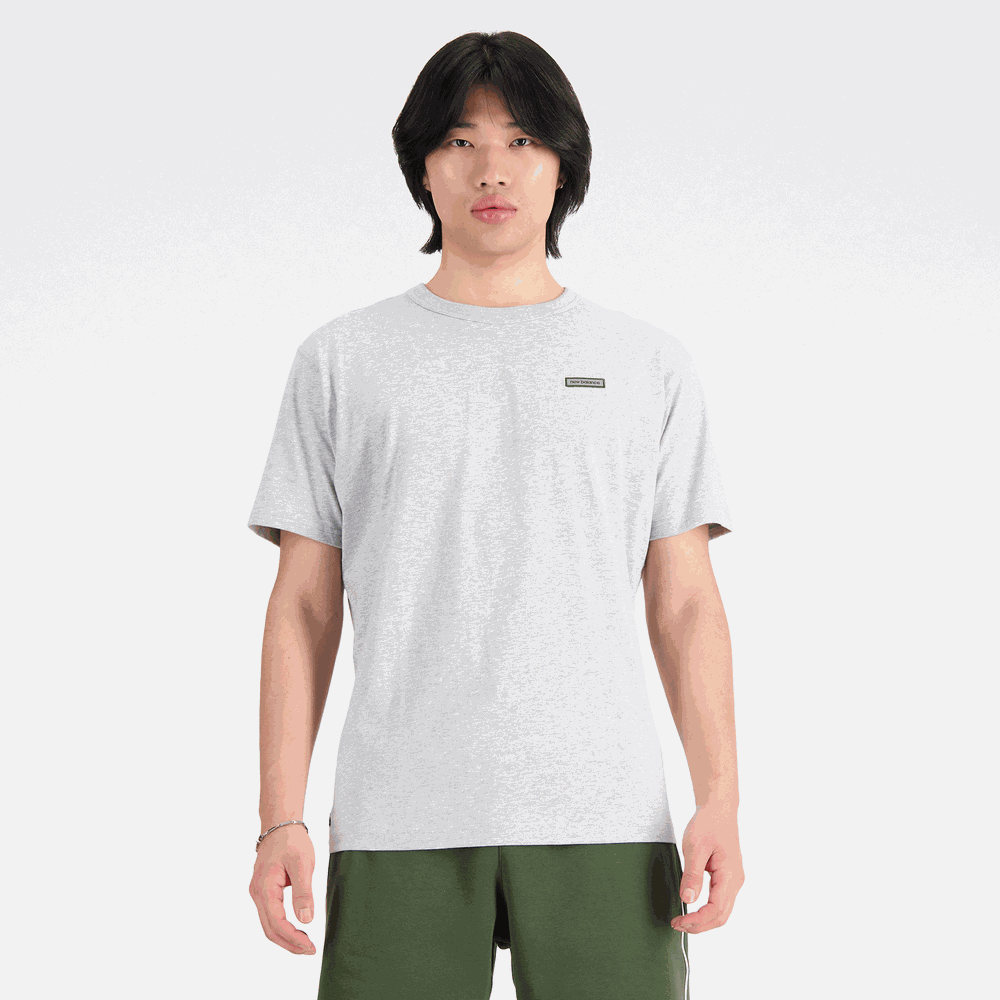 Pánské tričko New Balance MT33517AG – šedé