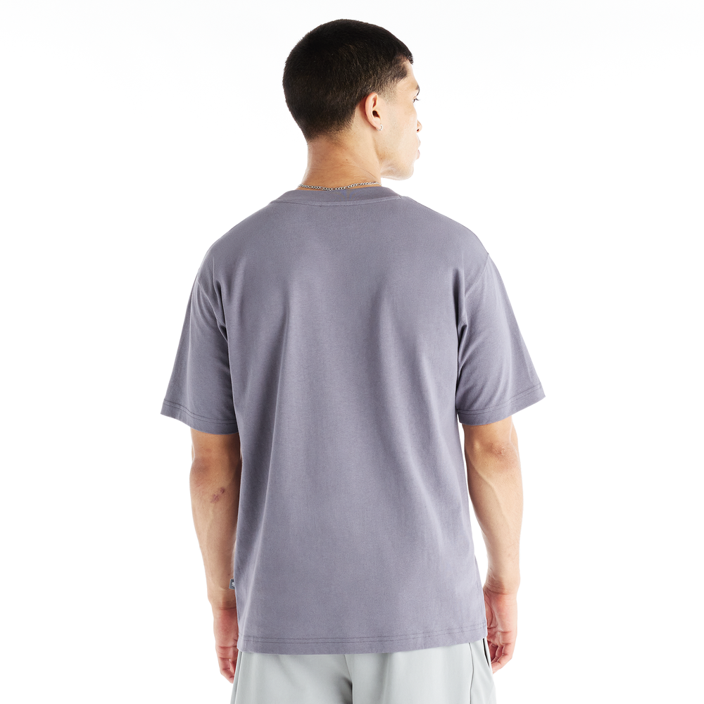 Pánské tričko New Balance Heat Map Brand – fialové