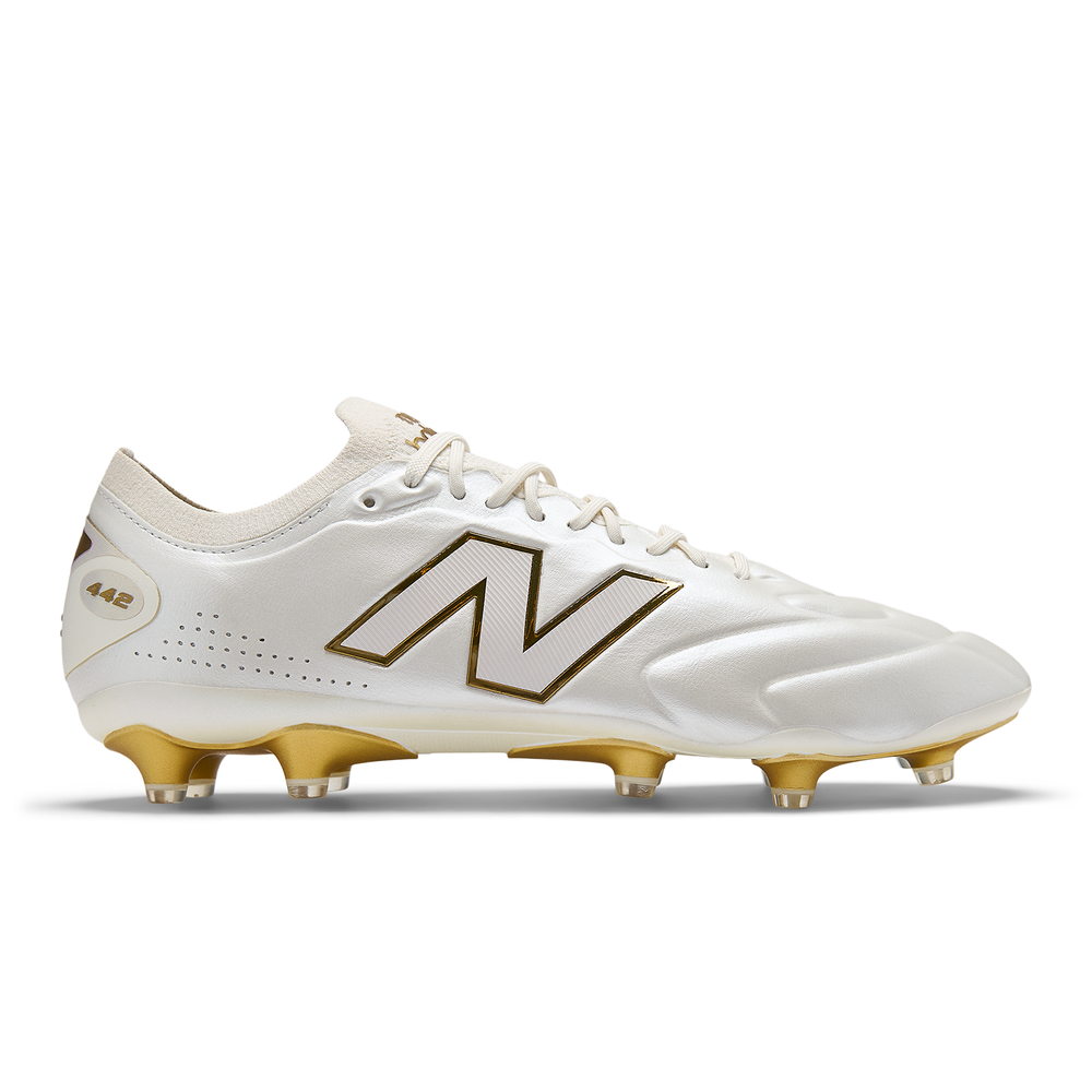 Pánské kopačky New Balance 442 ELITE FG V3 U41FM9EJ – bílé