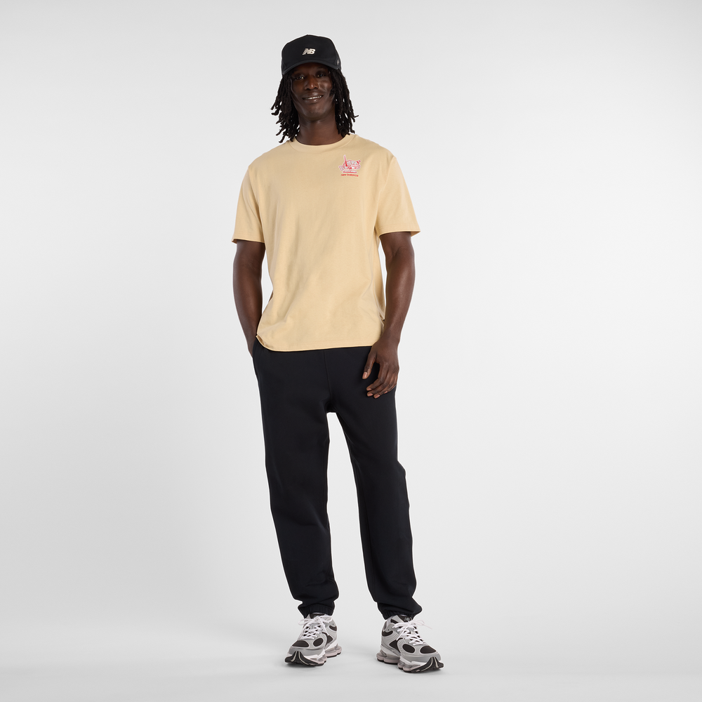 Pánské tričko New Balance MT61H51DABC – žluté