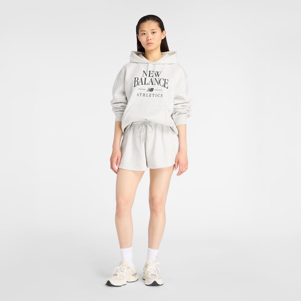 Dámská mikina New Balance WT61U6QSAHH – šedé