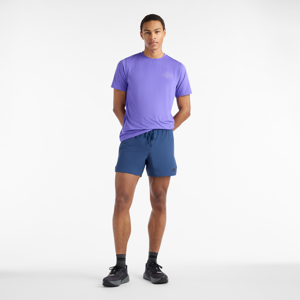 Pánské šortky New Balance RC Essential – modré
