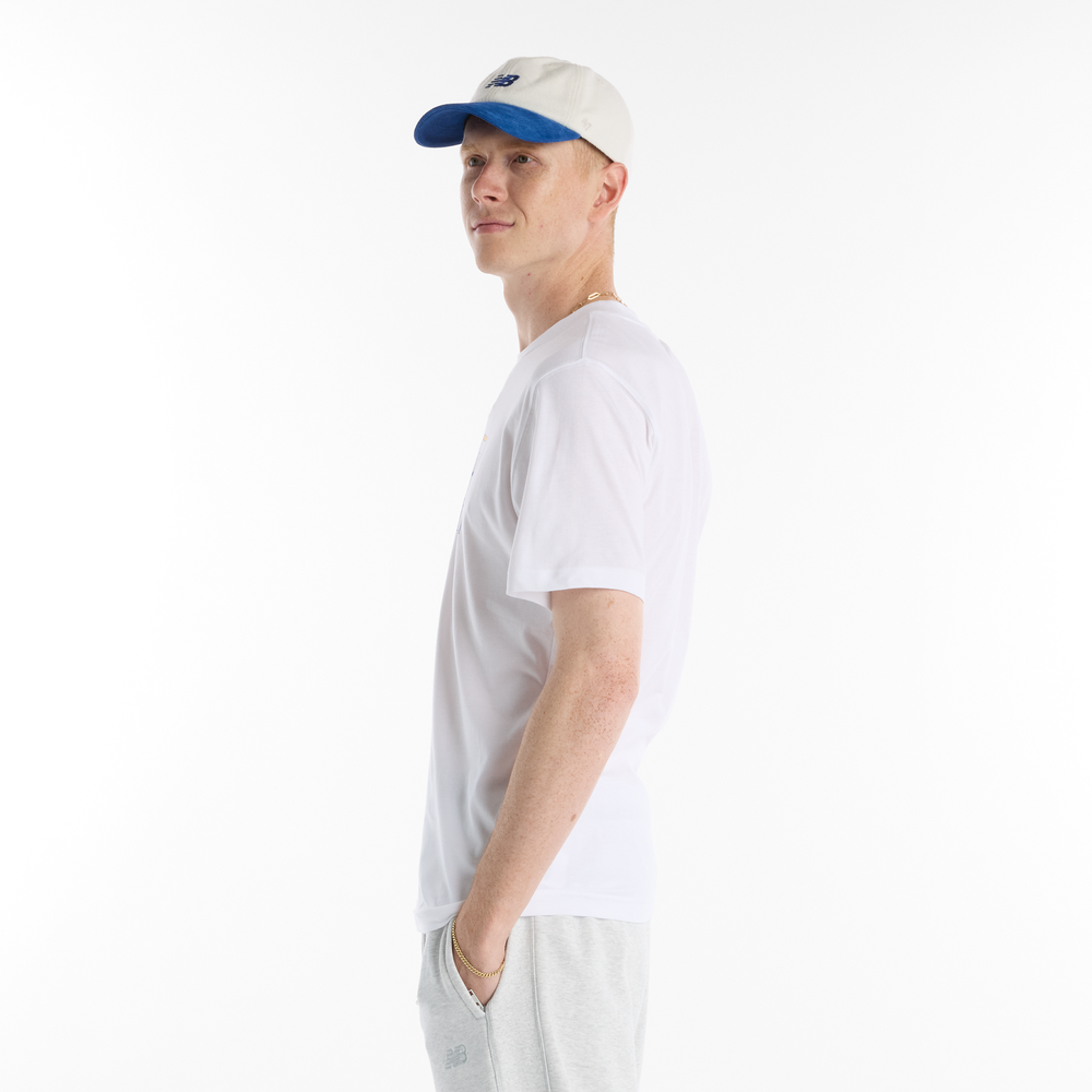 Pánské tričko New Balance MT61Y0XJWT – bílé