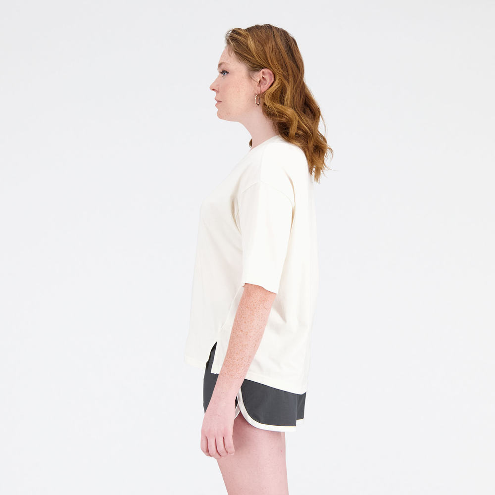 Dámské tričko New Balance WT31511GIE – bílé