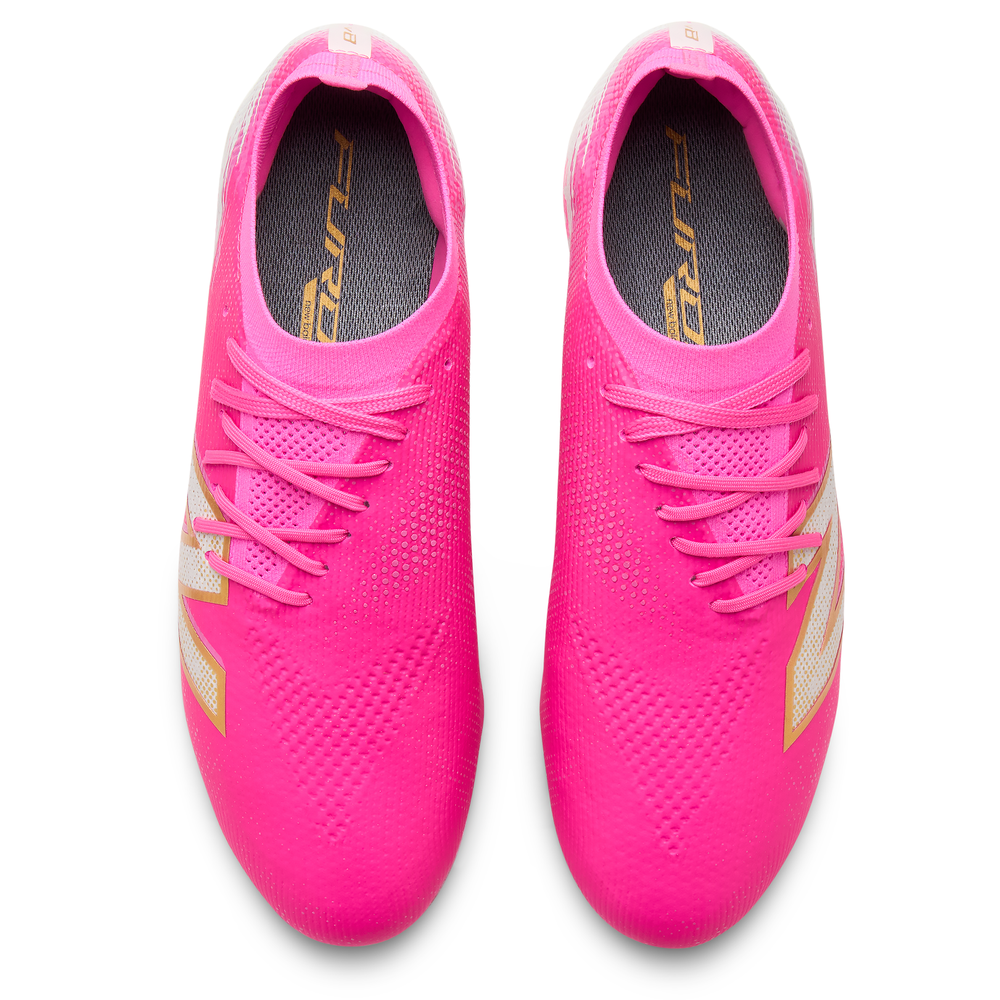 Pánské kopačky New Balance FURON ELITE FG V8 UF1F6O4 – růžové