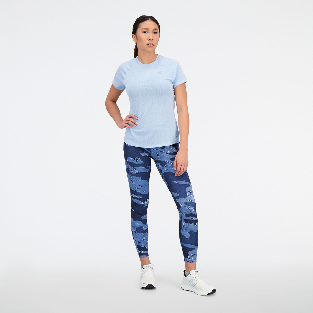 Dámské tričko New Balance WT21262BZH – modré