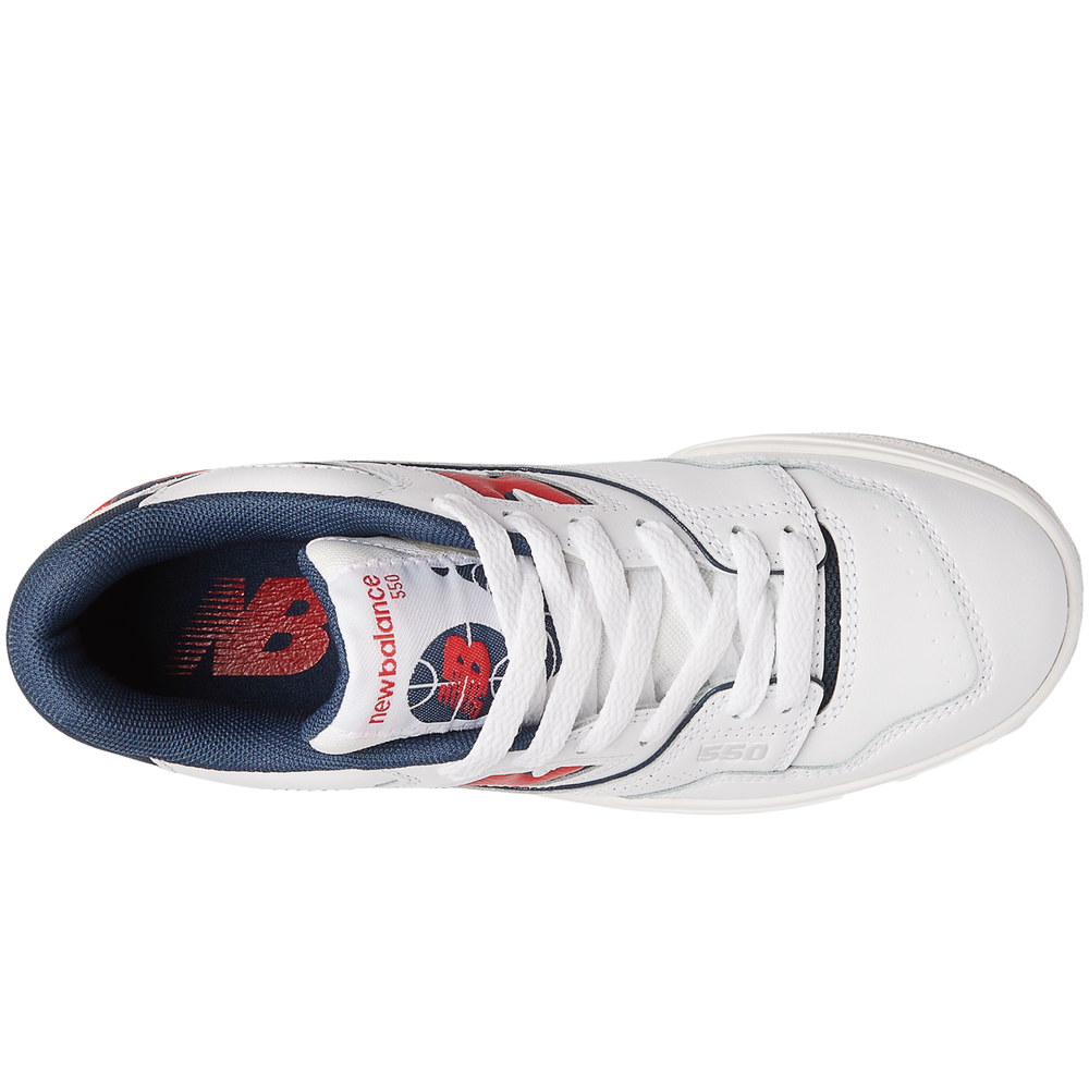 Dětské boty New Balance GSB550ED – bílé