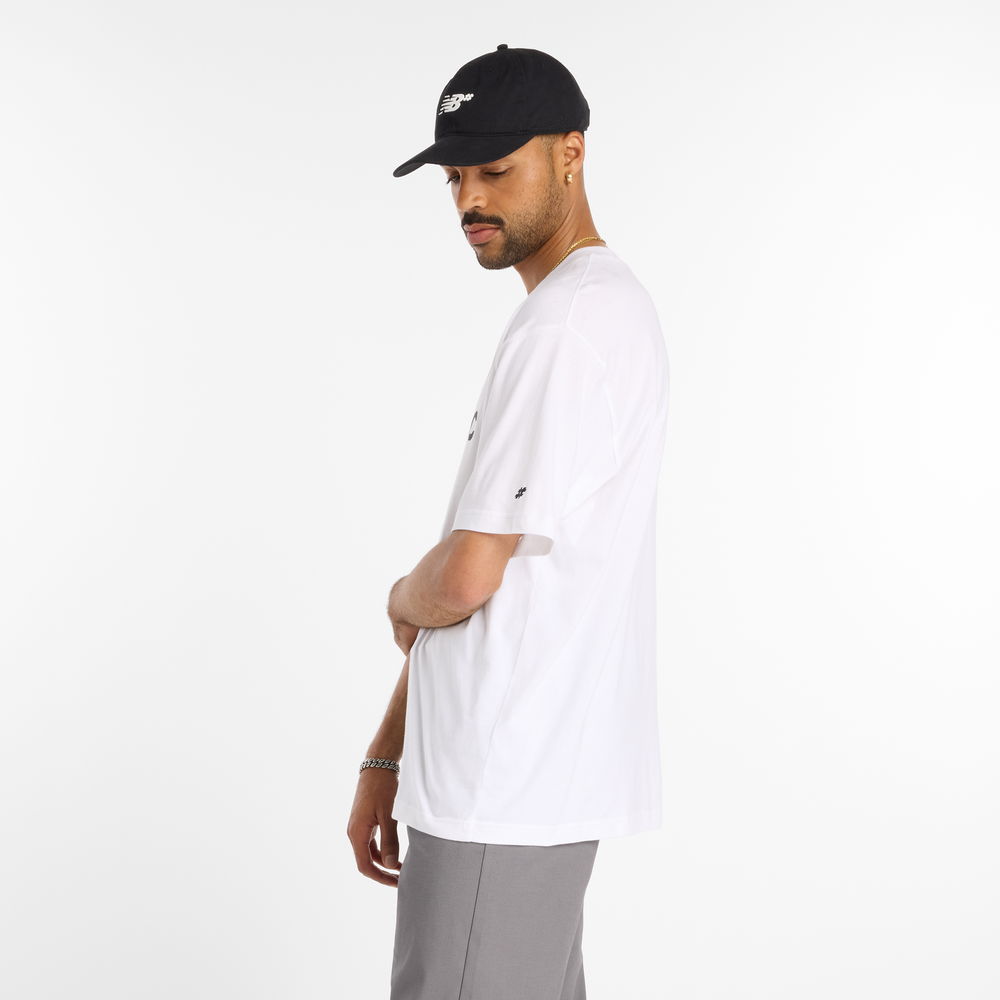 Pánské tričko New Balance Numeric MT53704WT – bílé