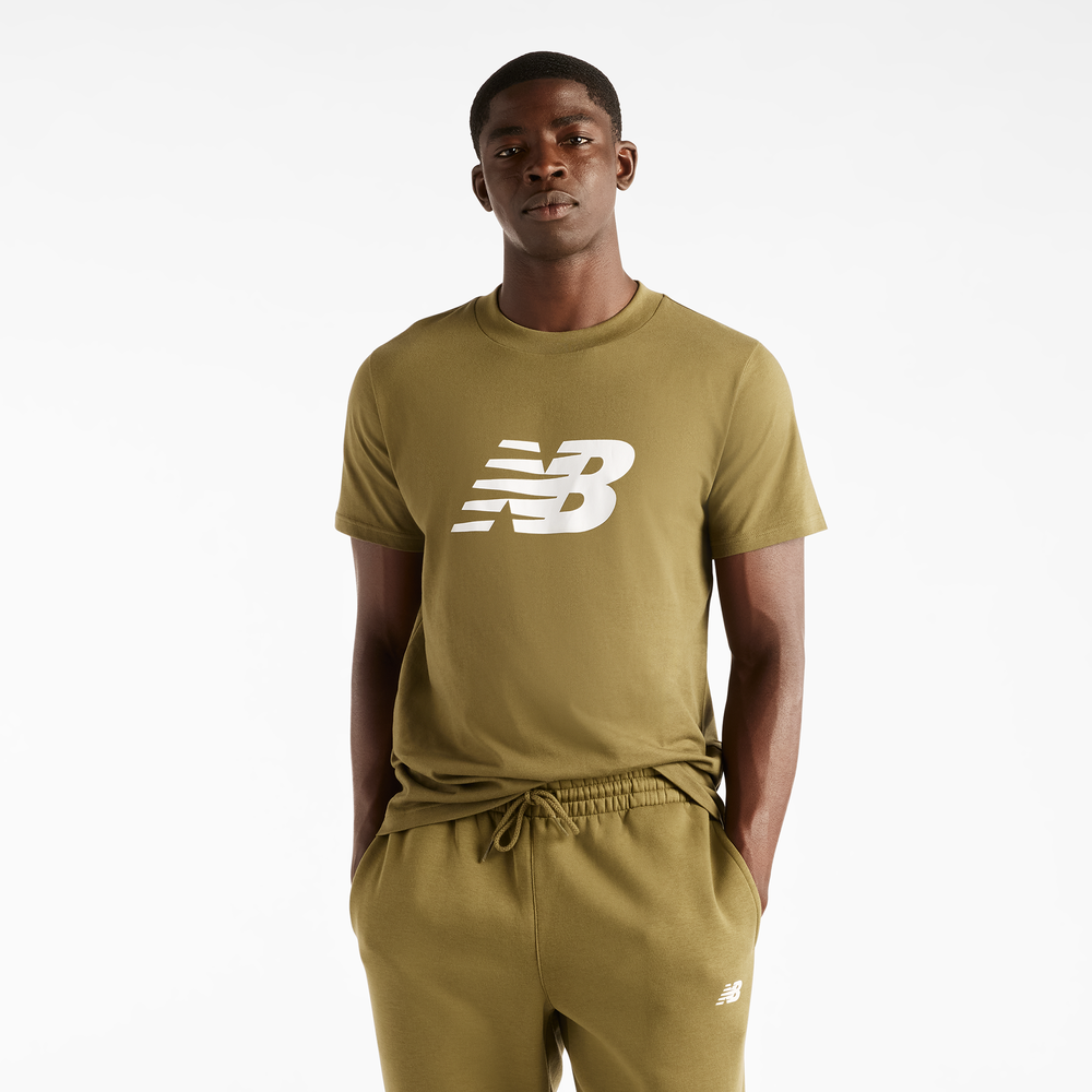 Pánské tričko New Balance MT43906AAO – béžové