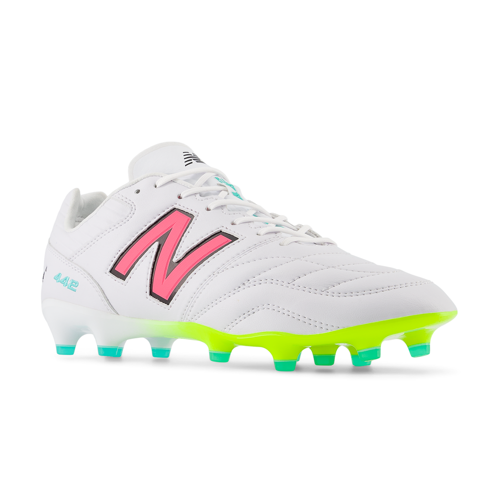 Kopačky New Balance 442 V2 PRO FG MS41FMWH – bílé