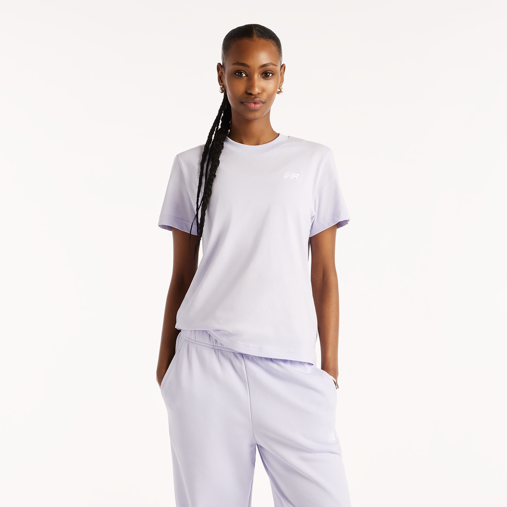Dámské tričko New Balance WT41509SMV – fialové