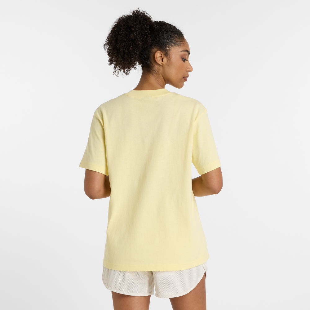 Dámské tričko New Balance WT41501PRC – žluté