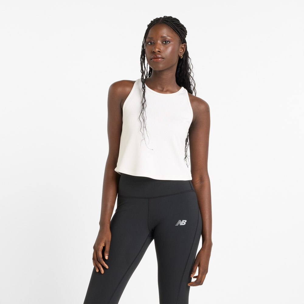 Dámské tričko New Balance WT51551LIT – bílé
