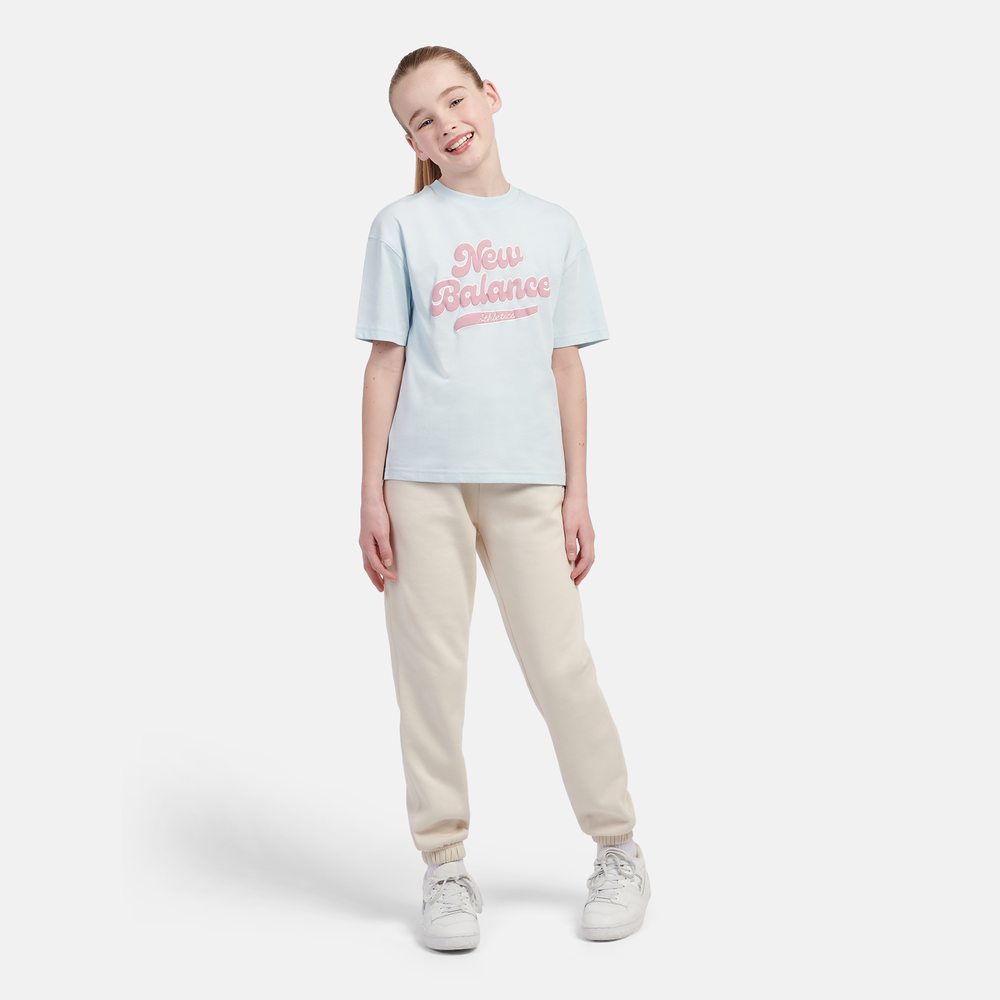 Dětské tričko New Balance LAKG0192FRL – modré