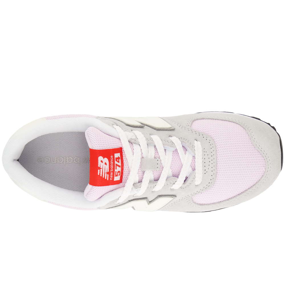 Dětské boty New Balance GC574GNK – šedé