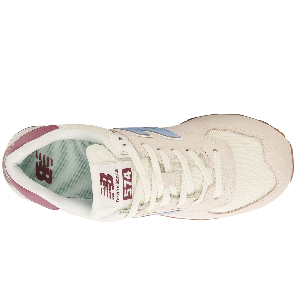 Dámské boty New Balance WL574RD – béžové
